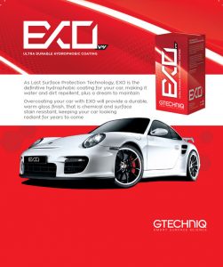 Gtechniq EXO Advert 2021