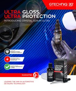 Gtechniq Crystal Serum Ultra Advert 2021