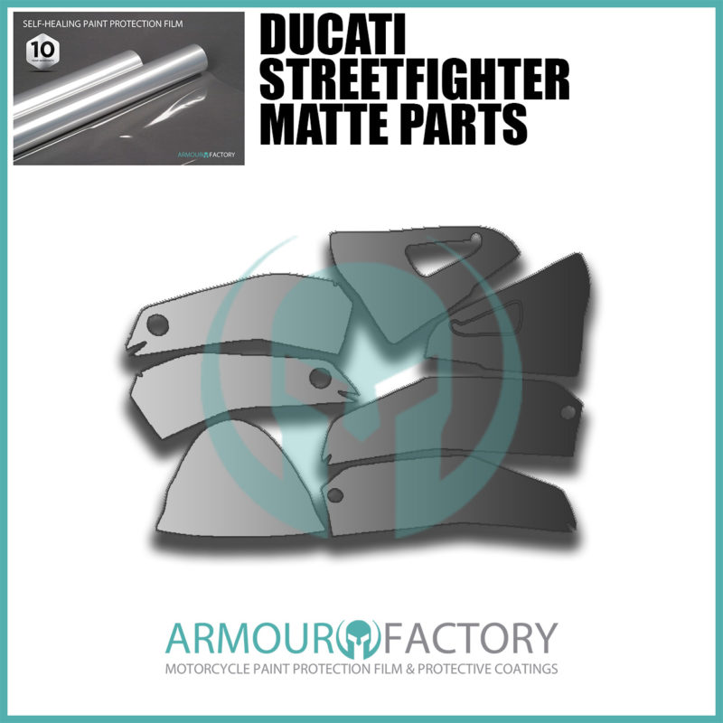 Ducati Streetfighter Matte Parts PPF Kit