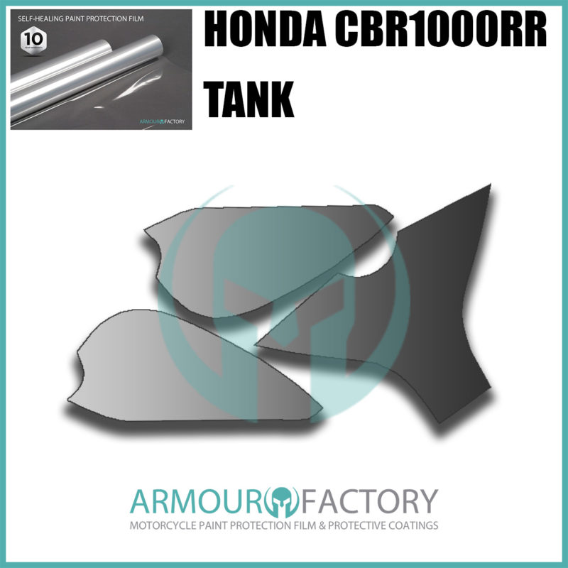 Honda CBR 1000RR Fuel Tank PPF Kit