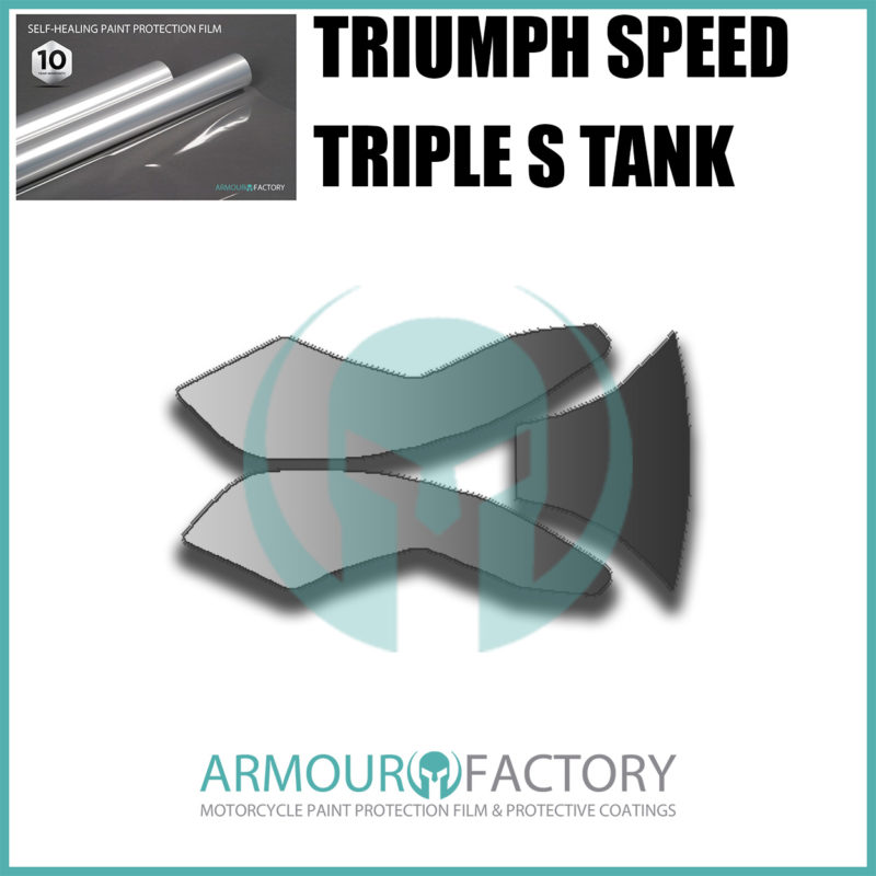 Triumph Speed Triple S Fuel Tank PPF Kit