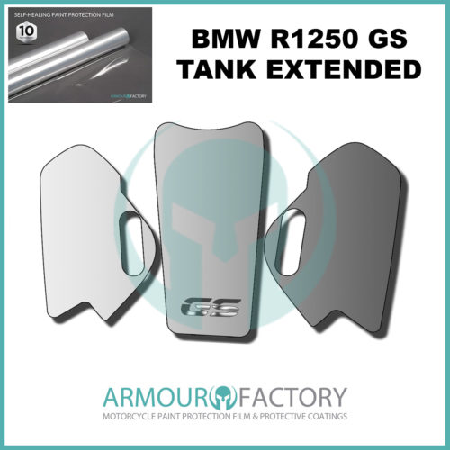 BMW R1250 GS Extended Fuel Tank Protection Kit