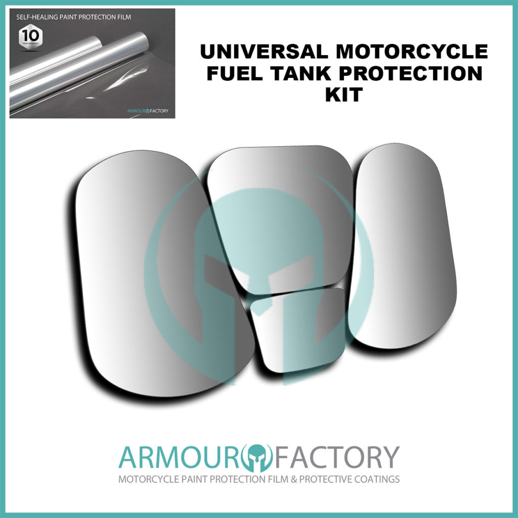 ArmourFactory Universal Motorcycle Fuel Tank Protection Kit